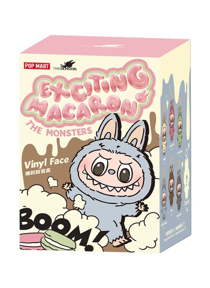POP MART 100% Original Pop Mart Labubu – The Monsters Exciting Macaron Series Vinyl Face (Blind Box)  - Image 1