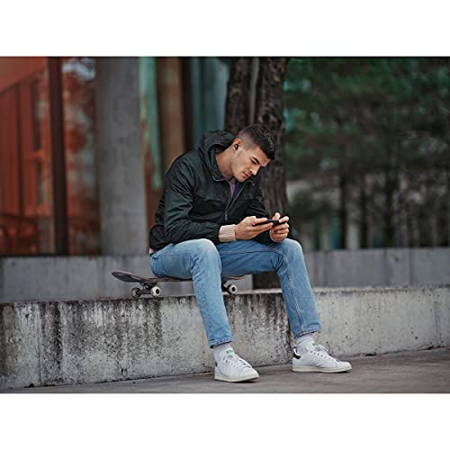 EPOS سماعات أذن EPOS GTW 270 الهجينة اللاسلكية للألعاب، بلوتوث وUSB-C دونجل، تصميم مغلق يقلل الضوضاء، ميكروفونين، ملائمة مريحة، مقاومة للماء IPX 5، علبة شحن محمولة، 20 ساعة من وقت التشغيل - Image 2