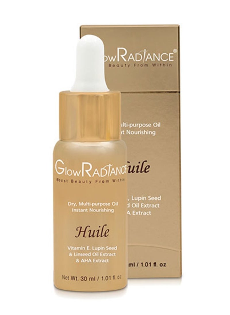 جلو راديانس زيت جلو راديانس هويل الجاف متعدد الأغراض المغذي الفوري 30 مل
