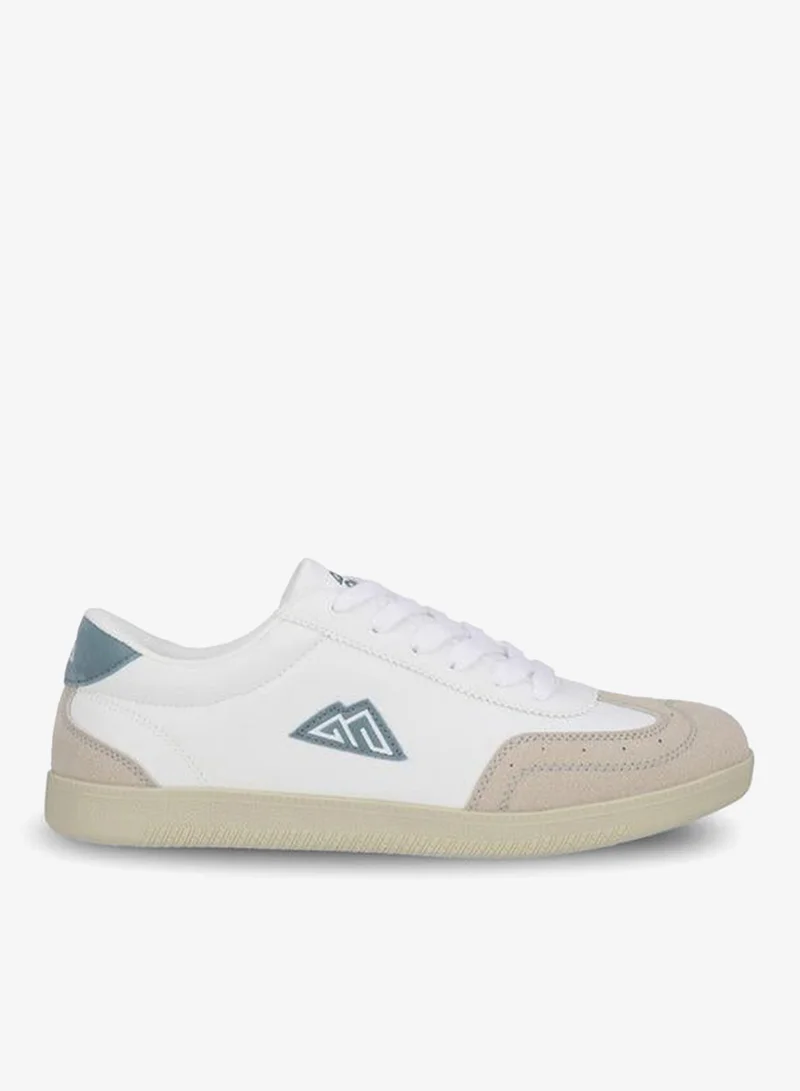 Oaklan By Shoexpress GREEN Colourblock Lace-Up Ankle Sneakers for Women | Best Price UAE