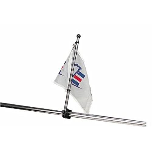 Sea Dog 327122-1 Adjustable Rail Mount Flag Pole - 15-1/4" - Image 1