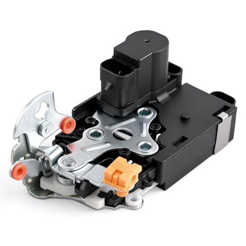 Tutor Auto Door Lock Latch Actuator Compatible with 2000-2007 Cadillac Escalade & Chevy Chevrolet Silverado Avalanche Suburban Tahoe & GMC Sierra Yukon, Front Left Driver Side, OE#931-318, 15110643, 15053681 - Image 1