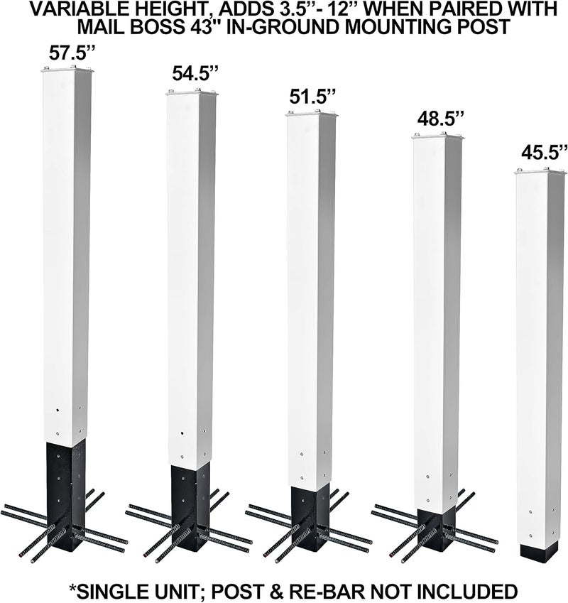 Mail Boss موسع عمق البريد، أسود - Image 3