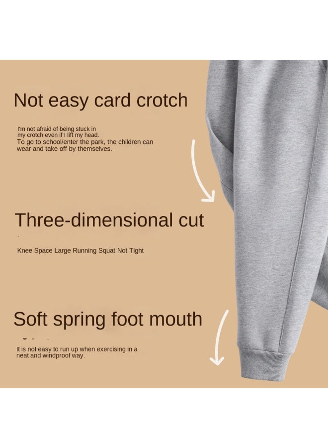 Badibadi Children's Casual Sweatpants, 2025 Autumn New Style, Boys' Durable Pants, Large Kids' Loose Sports Trousers, Autumn Clothing - Image 4