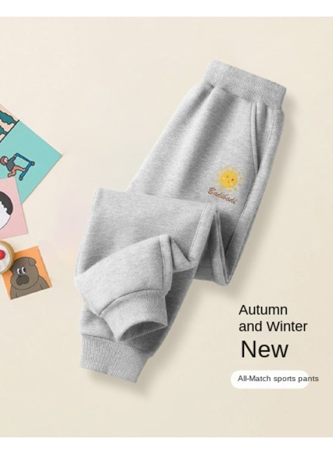 Badibadi Children's Casual Sweatpants, 2025 Autumn New Style, Boys' Durable Pants, Large Kids' Loose Sports Trousers, Autumn Clothing - Image 1