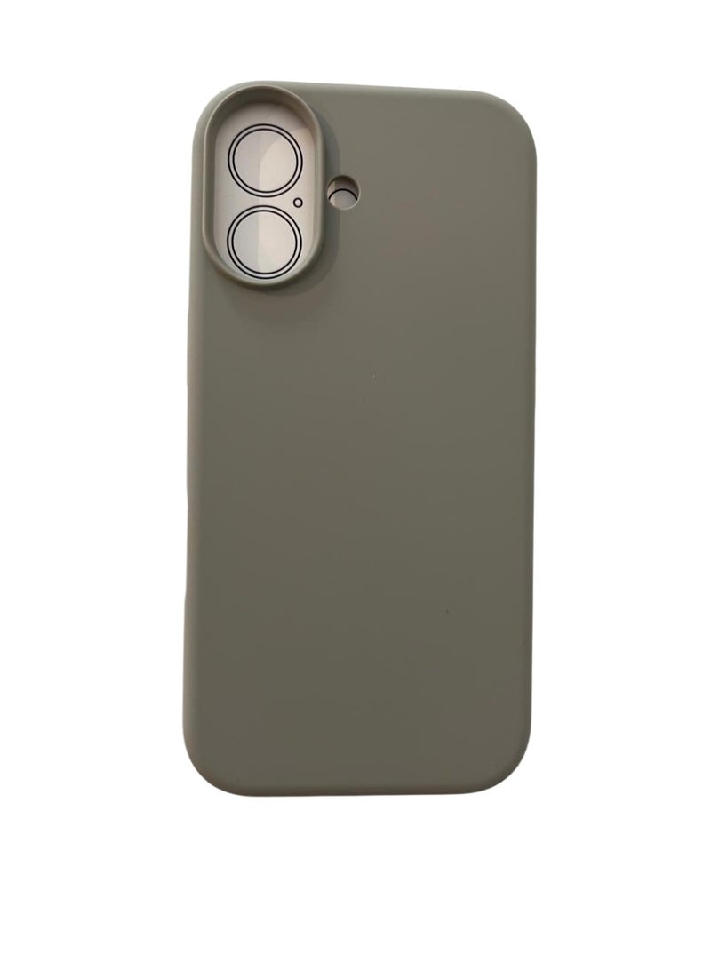 حافظة سلسلة Comfort من TGVIS لهاتف iPhone 17 – رمادي /