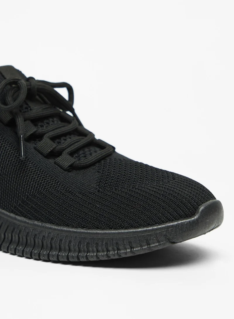 OAKLAN Textured Lace Up Womens' Sports Shoes