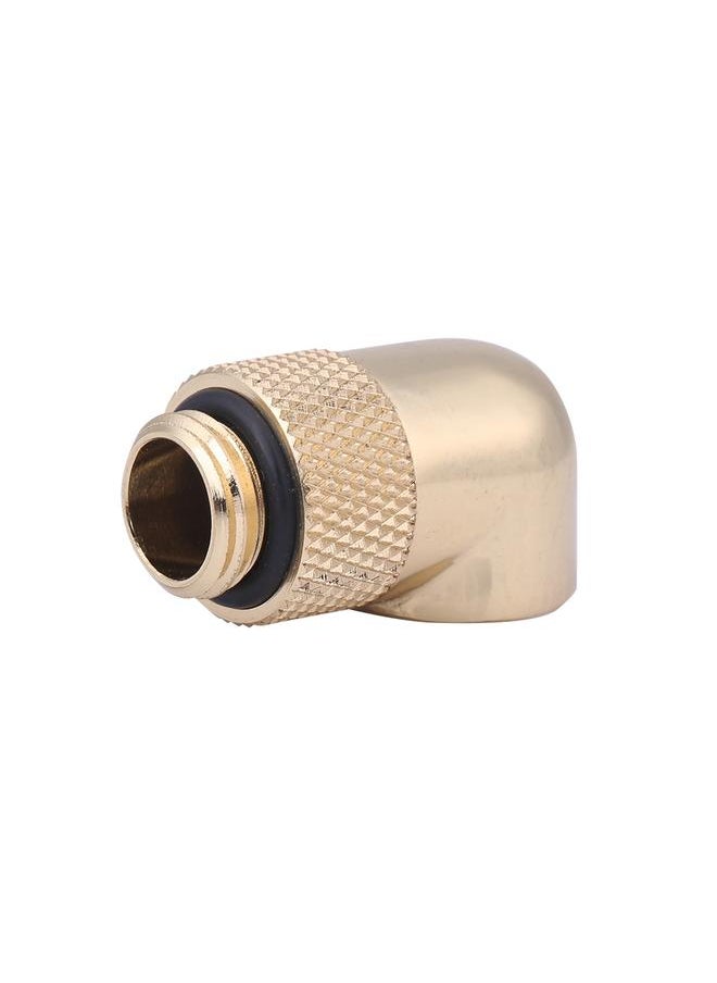 Thoraya Tube Fitting Computer Water Cooling G1/4 Thread 90° Elbow Connector 360° Rotation  - Image 3
