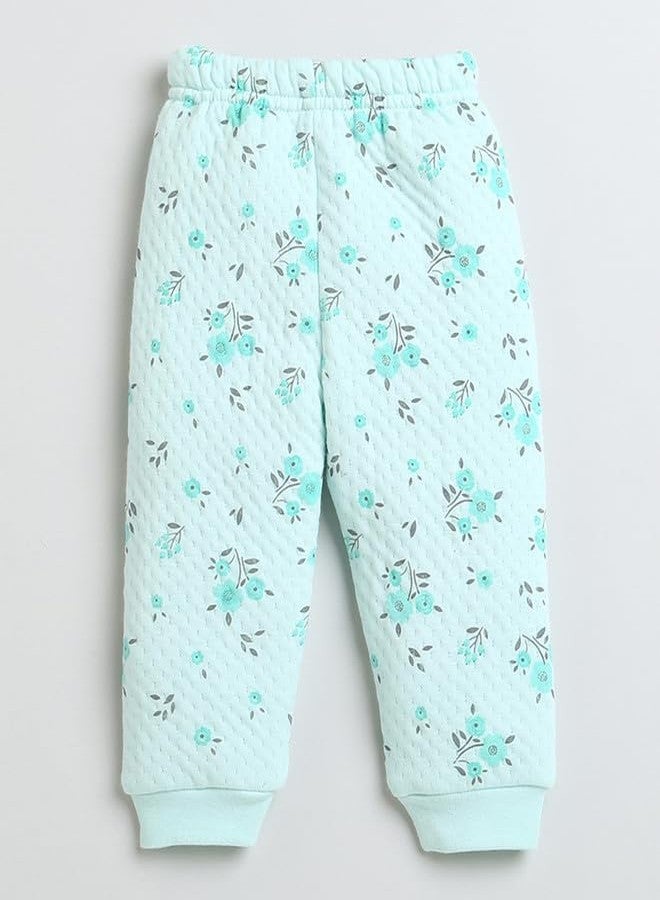 BUMZEE Mint Girls Full Sleeves Polyfill Winter Wear Set Age - 3-6 Months (Peb9815C-mnt) - Image 4