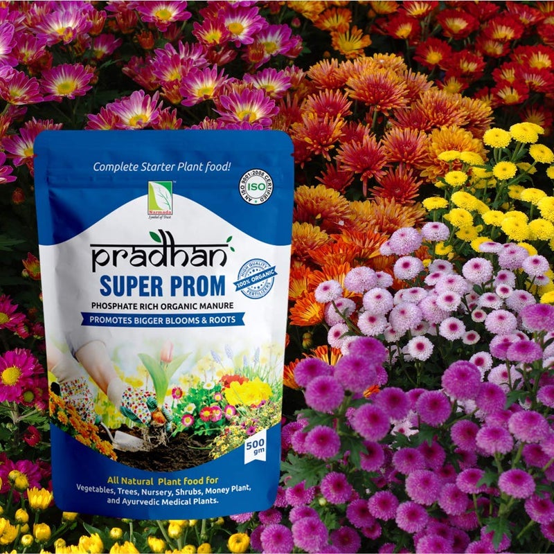 Well Grower Rose Food Organic Fertilizer and Manure 500 GM and Super Prom Organic Fertilizer Granule 500 GM Combo - Image 4