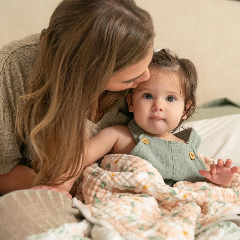 aden + anais Aden + Anais Essentials Cotton Muslin Blanket - Butterfly Garden