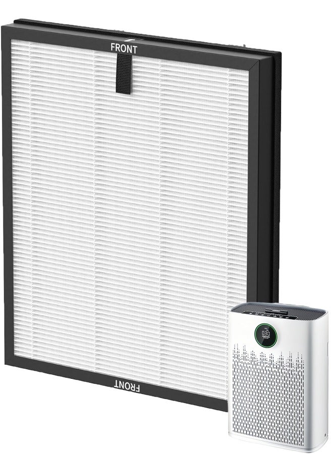 ديانو 1 من الفلاتر البديلة المتوافقة مع جهاز تنقية الهواء HEPA3866، فلاتر بديلة لأجهزة تنقية الهواء للمنازل والغرف الكبيرة - Image 1