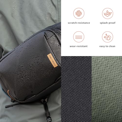 PGYTECH OneGo Solo V2 Camera Sling Bag, 10L Crossbody Camera Bag for Urban Travel Photographers, Mirrorless Camera Bag for Sony/Canon/Nikon/DJI Mavic/Air/Mini/Tripod/Laptop, Green - Image 3