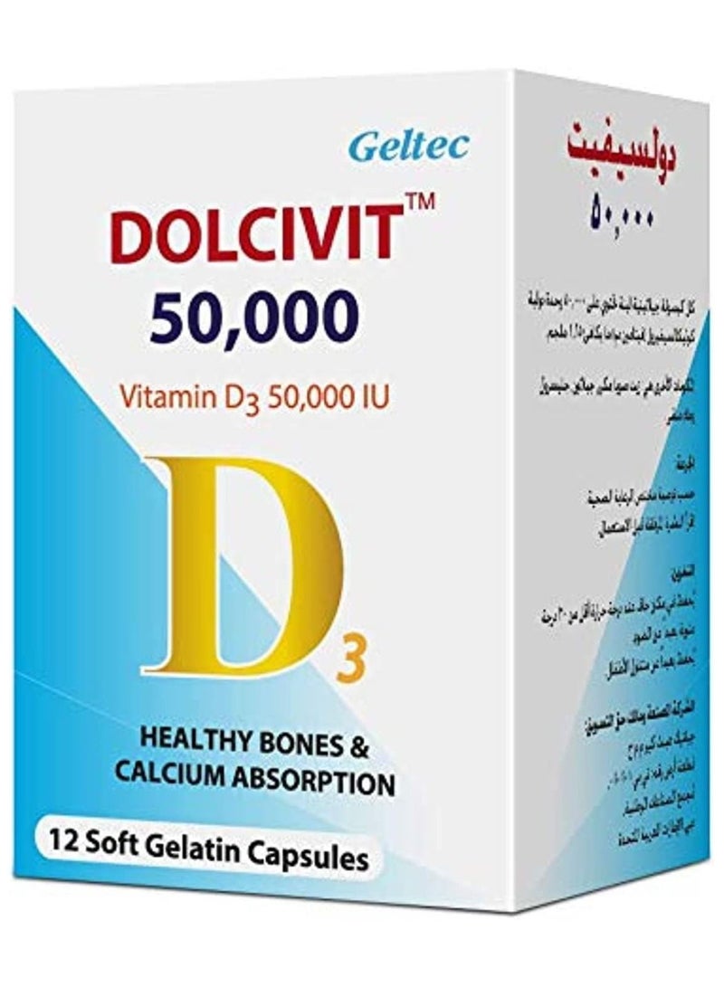 Geltec Vitamin D3 50000 IU