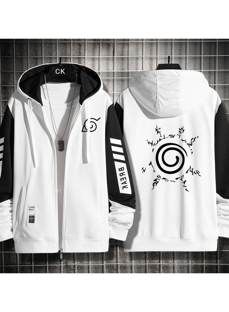 KUYING New NARUTO Zipper Casual Cardigan Jacket  - Image 1