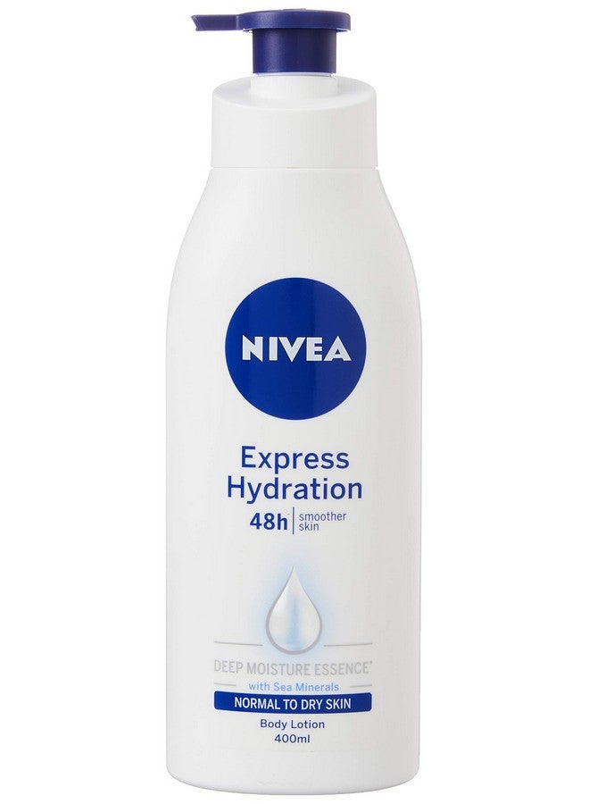 NIVEA BODY LOTION EXPRESS HYDRATION NORMAL TO DRY SKIN 400ML - Image 1