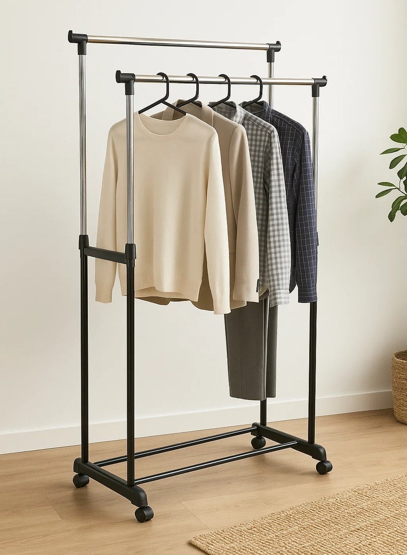 لوفت رف معلق مزدوج، الطول 8x العرض 42x الارتفاع 170 سم، معدني، بلاستيك-105343 - Image 1