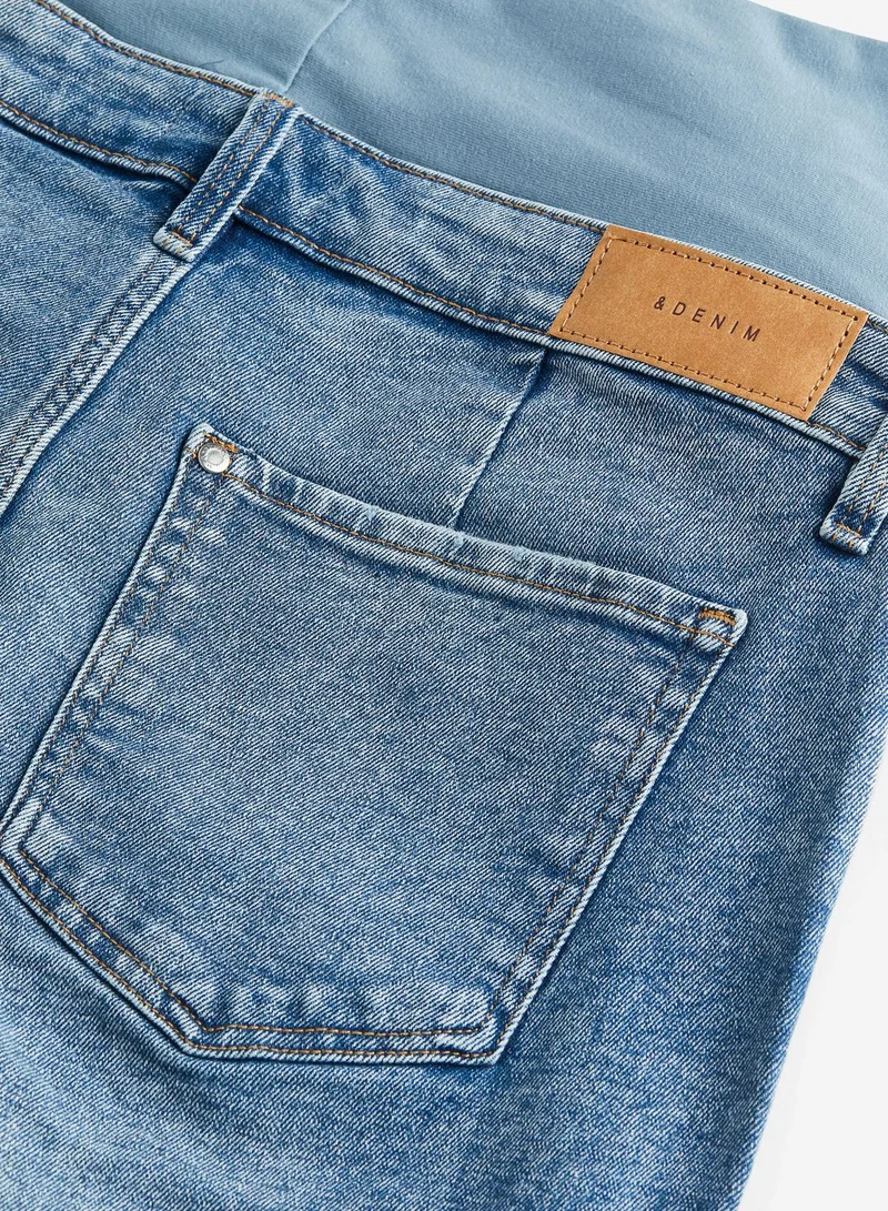 H&M High Waist Denim Short