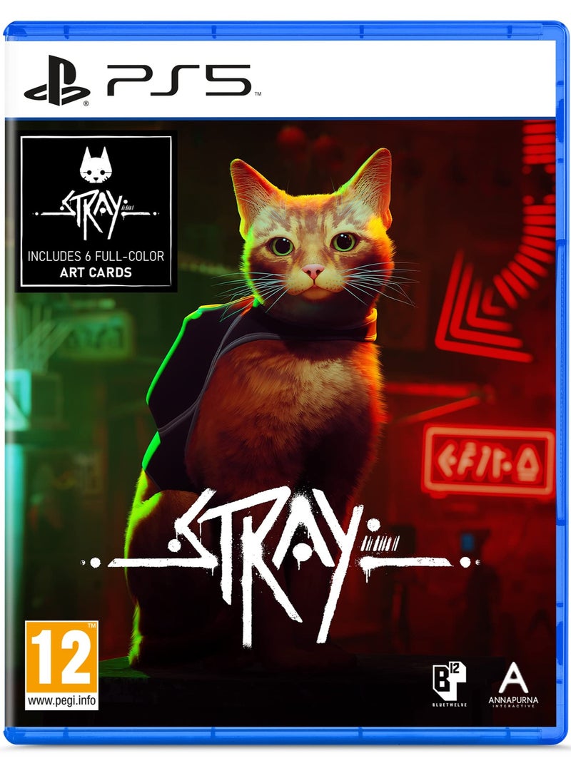 Stray PS5 Cat Adventure Game - Explore a Cyberpunk City, Unique Narrative Experience