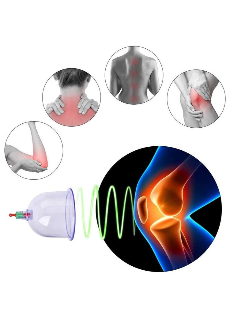 اي بي سي مجموعة حجامة طبية واكواب مفرغة 12 قطعة - Image 3