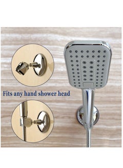 KASTWAVE Shower Head Holders,360°Rotation Adjustable Shower Bracket,Adjustable Removable Shower Head Mount, Vacuum Suction Cup  - Image 1