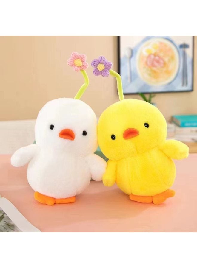 Boutique 8-inch Doll Grabbing Machine Special Doll Doll Wedding Throwing Plush Toys Activity Gifts-Specifications:Head Flower Chicken-Color:About 25cm "single Color Random] - Image 1