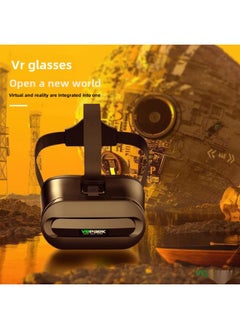 ماركة غير محددة نظارات VRPARK الجديدة كليًا نظارات الواقع الافتراضي الذكية مع غطاء للرأس ونظارات بانورامية ثلاثية الأبعاد للبيع بالجملة من المصنع - اللون: V8 عاجي أبيض + y1 أسود ✓ ✓  - Image 4