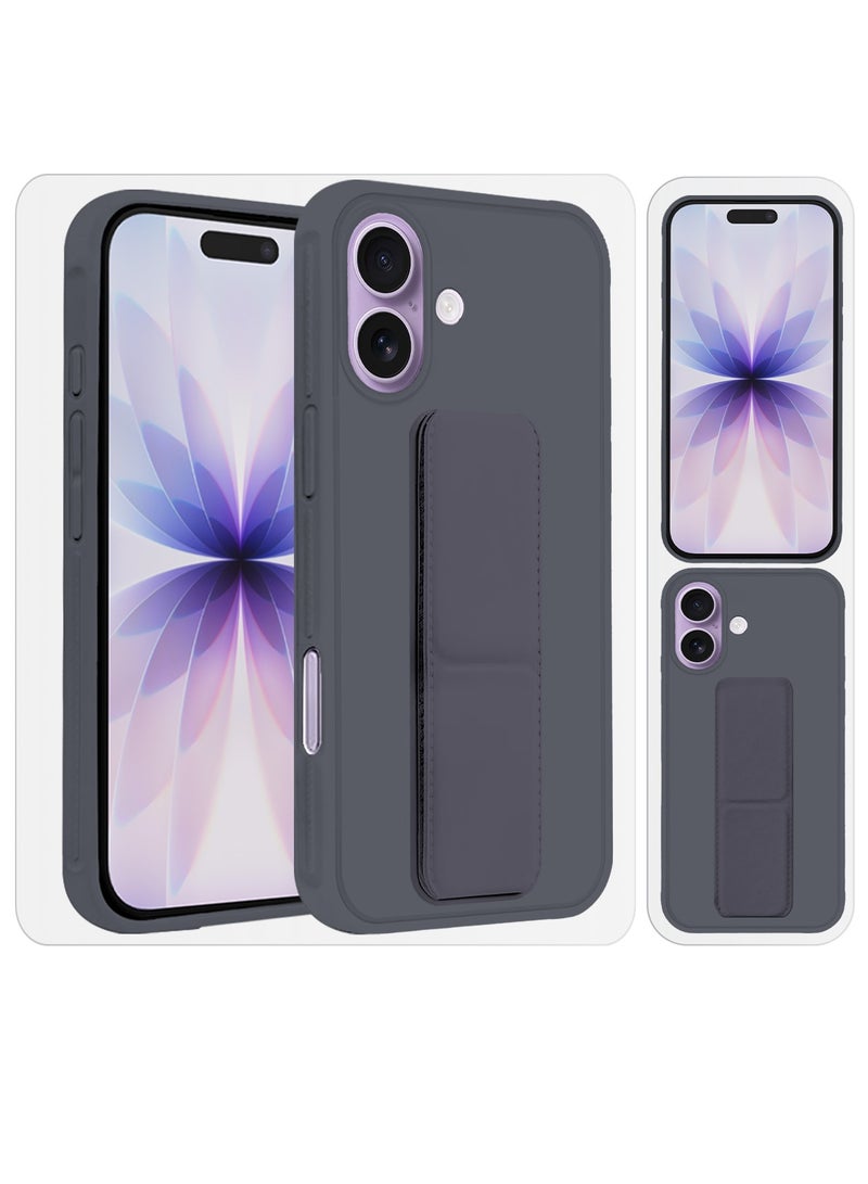 CATANES 2 Packs Premium PU Leather Case for iPhone 17 with Stand Function Shockproof and Anti Scratch Finger Grip with 3D Screen Protector - Image 5