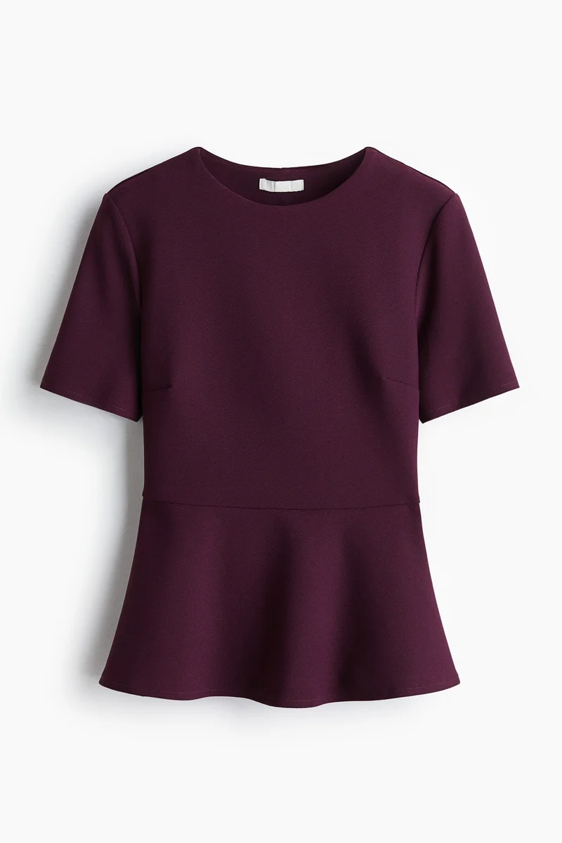 H&M Peplum top