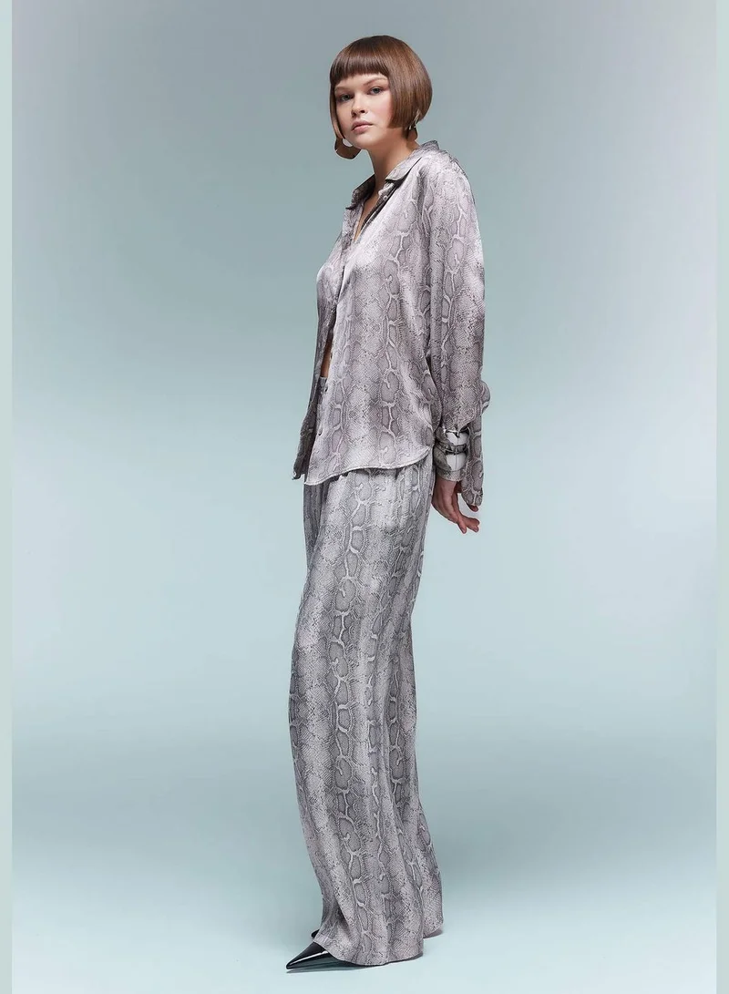 DeFacto Woman Wide Leg Woven Trousers