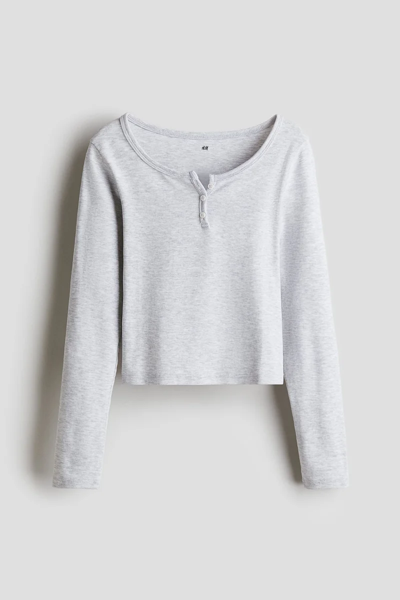 H&M Long-sleeved jersey top