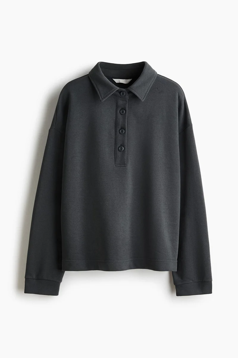 H&M Collared sweatshirt