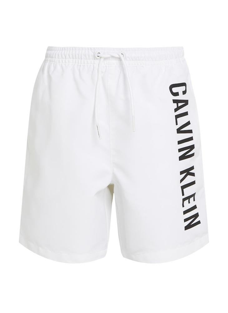 Logo Mid Length Swim Shorts