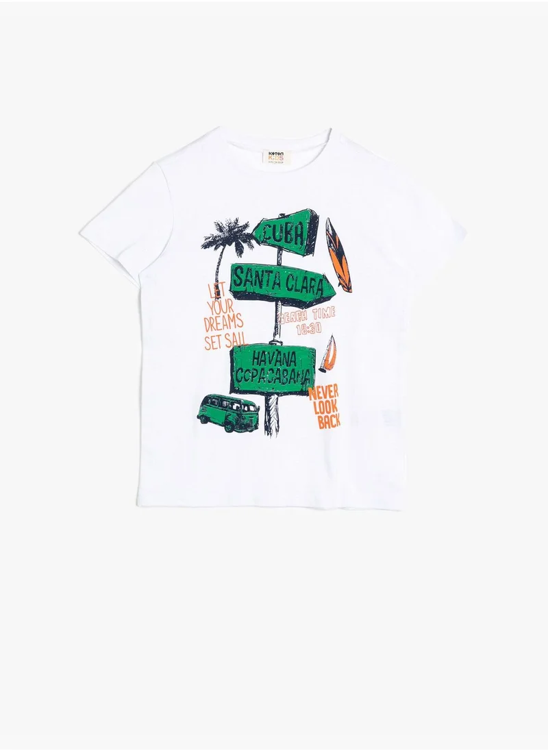 كوتون Printed T-Shirt