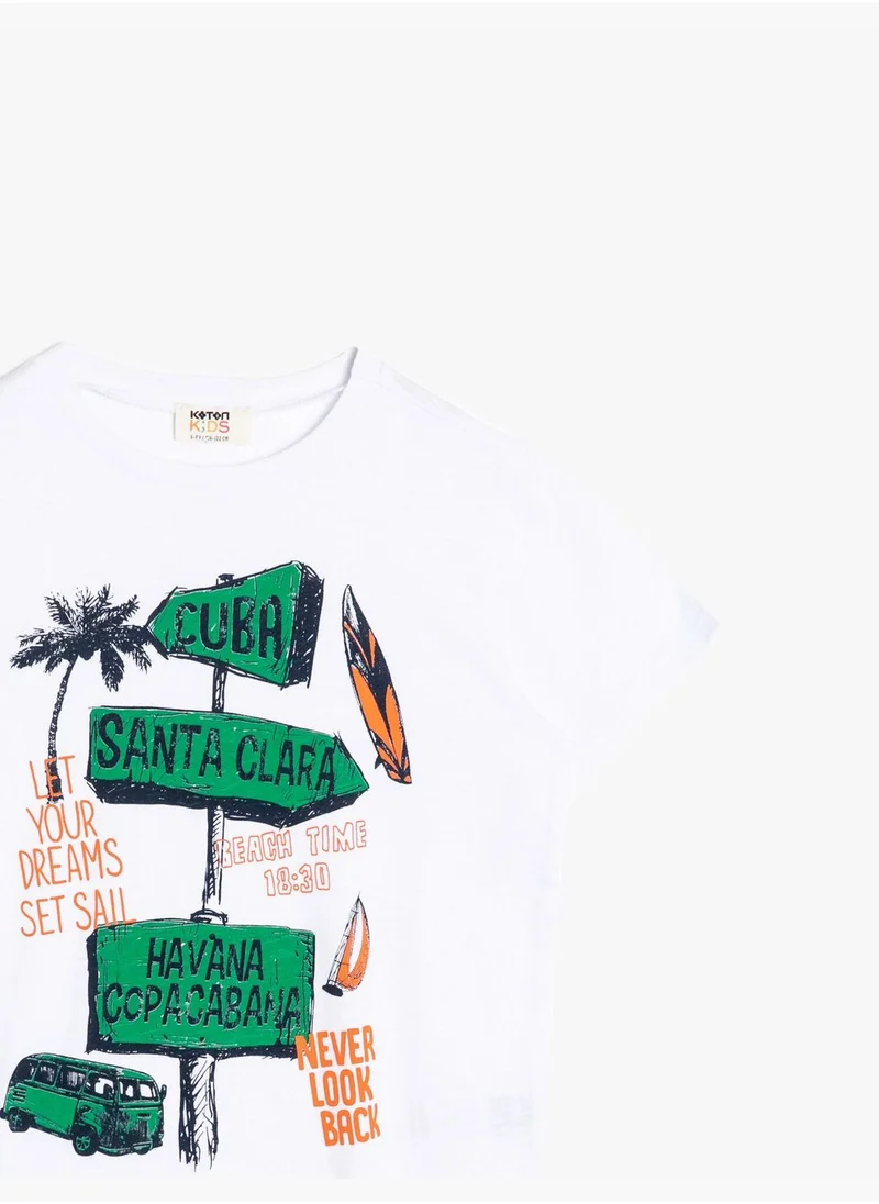 كوتون Printed T-Shirt