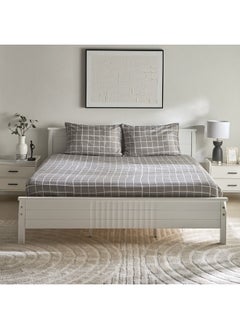 Home Box Matrix 3-Piece Acron King Flat Sheet Set 240 x 240 cm  - Image 3