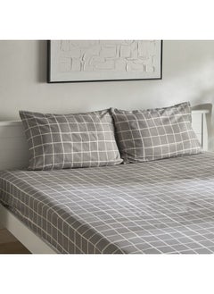Home Box Matrix 3-Piece Acron King Flat Sheet Set 240 x 240 cm  - Image 2