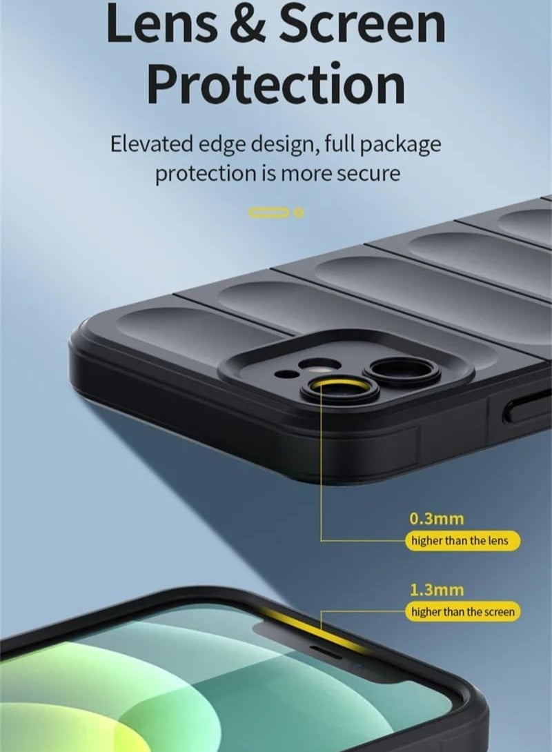 Liquid Silicone Case Compatible with Xiaomi Redmi 13C 5G with Camera Lens Protection - Image 3