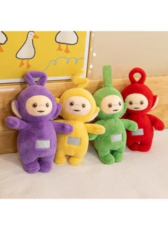 Cute Plush 8-inch Doll Machine Plush Toy Doll Flow Catch Doll Wedding Throw Gift Doll-Color:Teletubbies-Height:25cm