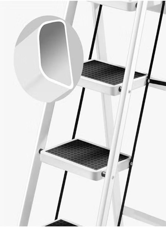 C&C Home 5 Steps Multifunction Household Indoor Folding Ladder and Storage Rack Suitable for Kitchen Home and Living Room 43 x 87 x 145 CM  - Image 2
