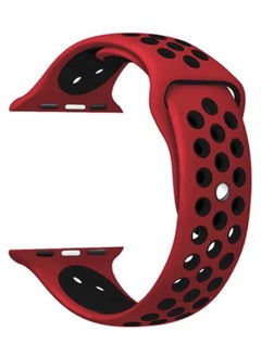 PROMASS Dot Replacement Band For Apple Watch Series 5/4/3/2/1 Red/Black  - Image 1