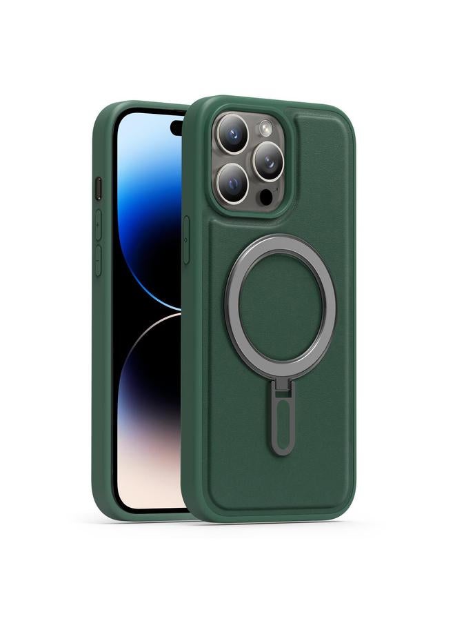 اس-توب جراب لهاتف iPhone 14 Pro Max مزود بحامل MagSafe فضي اللون ومضاد للصدمات - Image 1