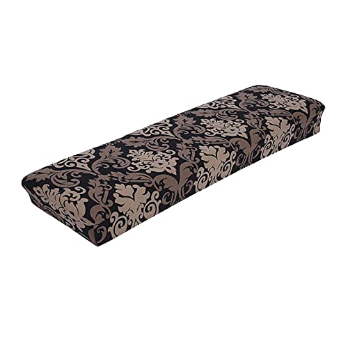 HEAVY DRIVER® Bench Covers High Stretch Slipcover for Dining Room Bench Seat Cushion Cover (Pattern - A) - Image 1