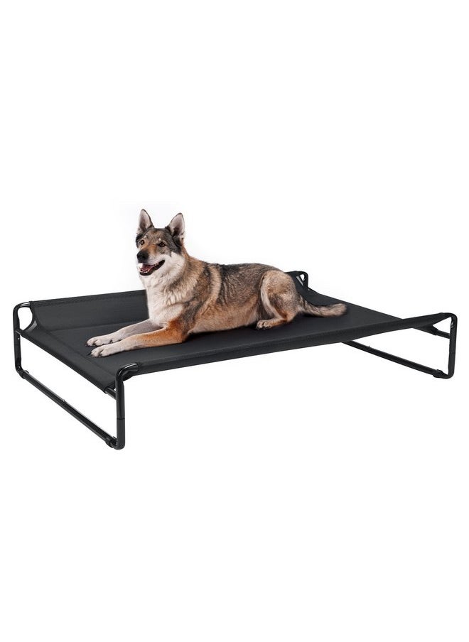 Veehoo Original Cooling Elevated Dog Bed, Outdoor Raised Dog Cots Bed for Large Dogs, Portable Standing Pet Bed with Washable Breathable Mesh, No-Slip Feet for Indoor Outdoor, X-Large, Black, CWC2201 - pzsku/Z4F2DBAEDB9F801616E1EZ/45/_/1737031567/06f289c1-3418-451f-bfc7-165b890b1ad8