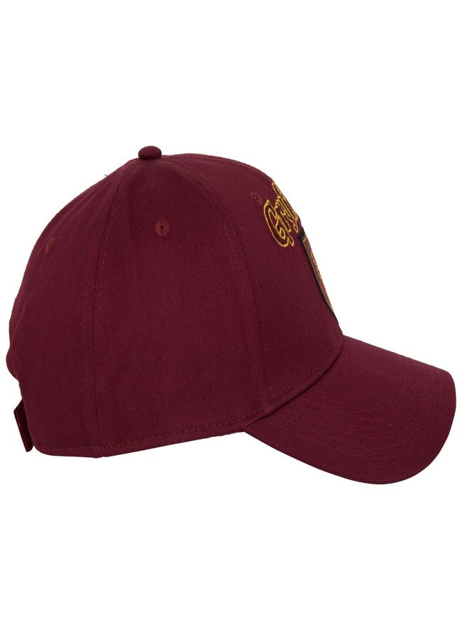 Jerry Leigh Harry Potter Gryffindor Crest Baseball Cap Red - Image 5