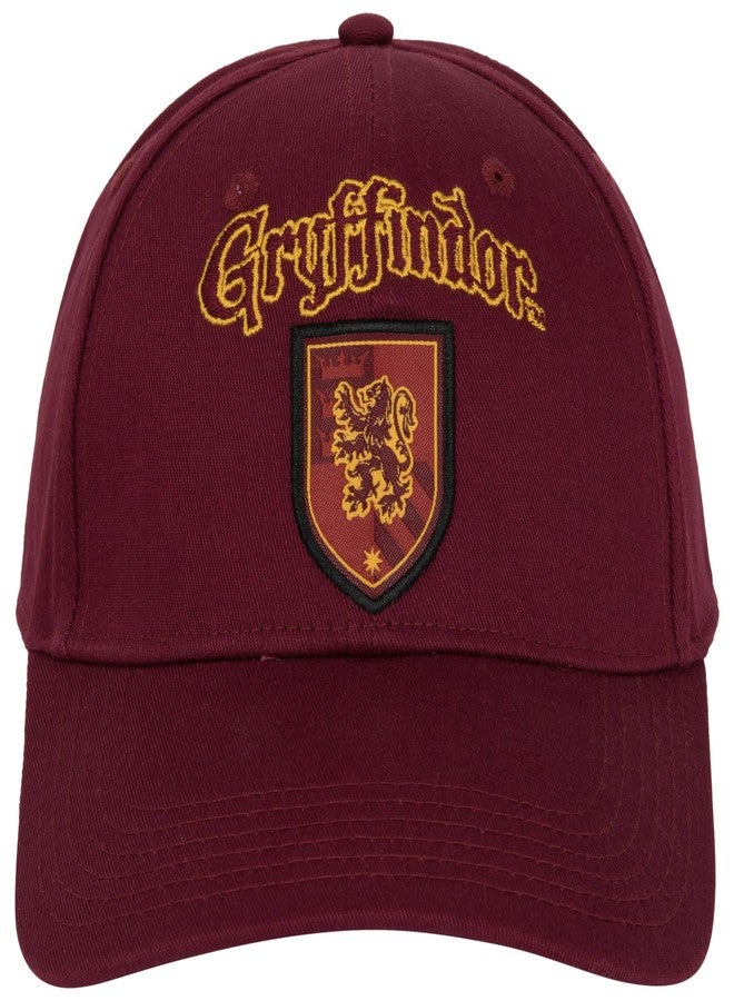 Jerry Leigh Harry Potter Gryffindor Crest Baseball Cap Red - Image 2