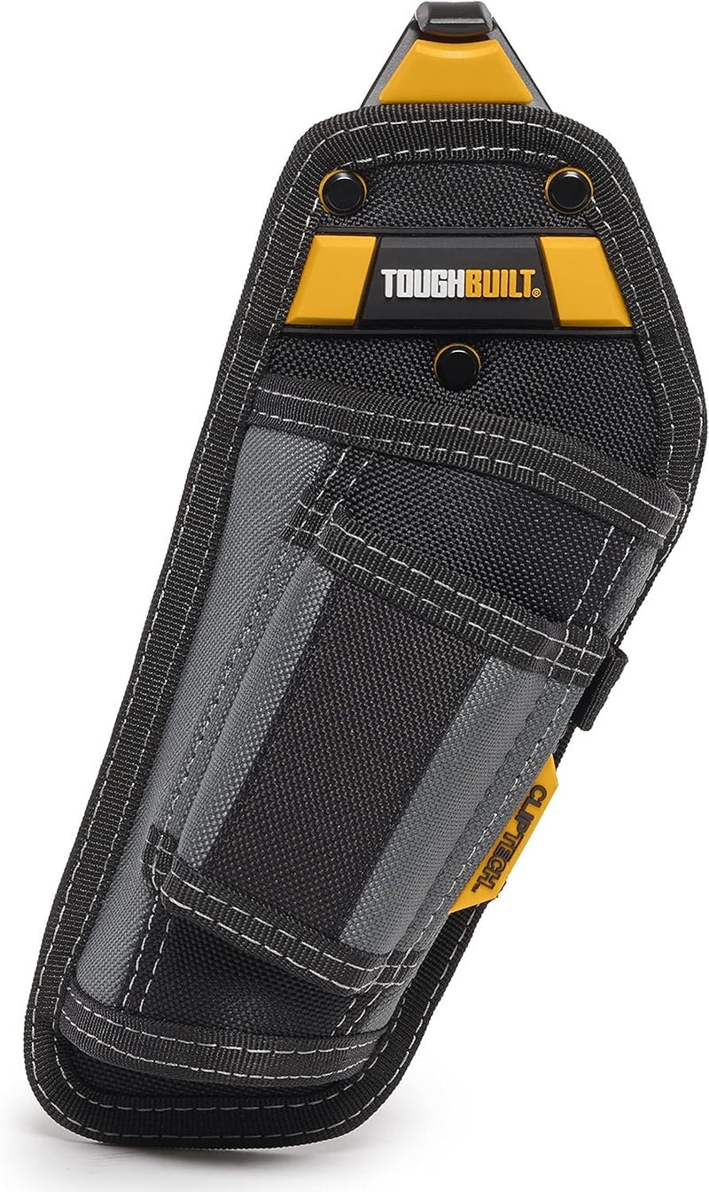 ToughBuilt ClipTech Series â€“ Hammer Holster, Clip-On Belt Tool Holder with Nail Puller Sleeve and Rear-Angle Design for Jobsite Carry (TB-CT-31-A) - Image 2