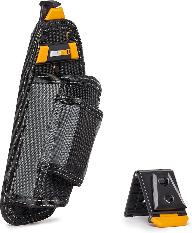 ToughBuilt ClipTech Series â€“ Hammer Holster, Clip-On Belt Tool Holder with Nail Puller Sleeve and Rear-Angle Design for Jobsite Carry (TB-CT-31-A) - Image 1