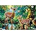 WSCXSC Puzzles for Kids Ages 48 100 Piece Puzzles Kids Ages 46 68 810 Deer Animal Jigsaw Puzzle Toys Educational Puzzle Floor Birthday Gifts for Girls and Boys - Image 2