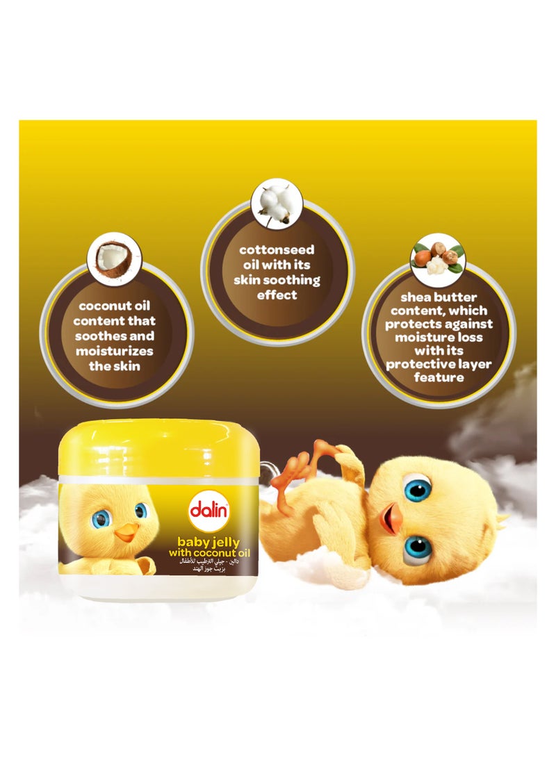 Dalin Baby Jelly with Coconut Oil 100 ML - Image 3